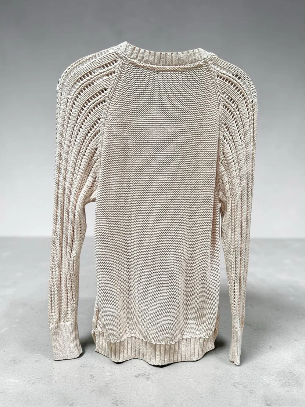 GAP Girls Open-Knit V-Neck Button Cardigan NWOT Size XXL